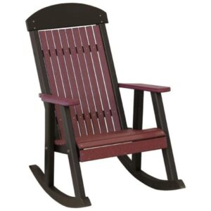 Alternative view of LuxCraft Classic Traditional Recycled Plastic Rocking Chair